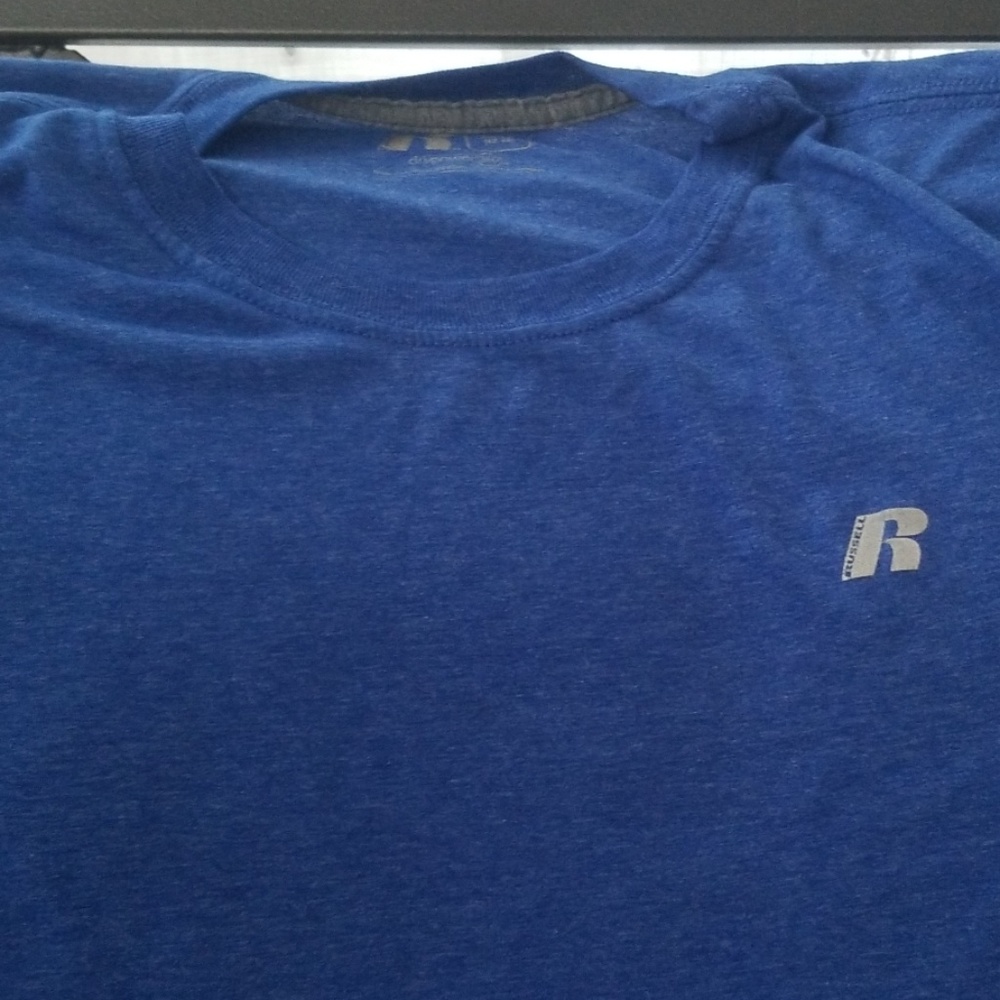 Russell Athletic Mens Sized Large Dri Power Shirt